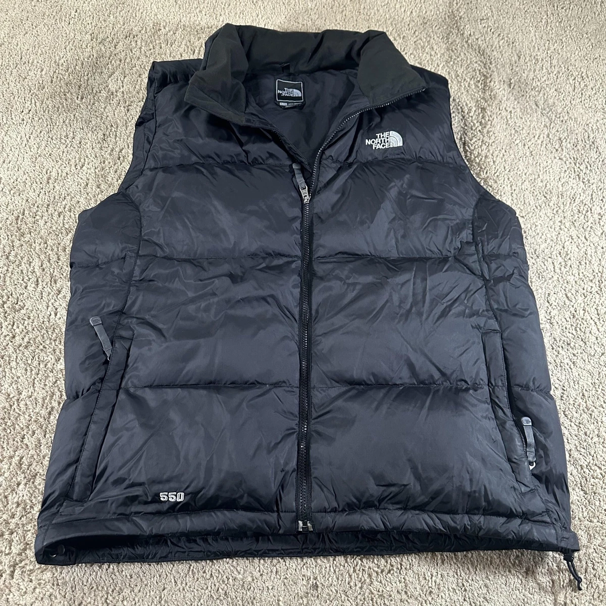 新品 THE NORTH FACE PUFFY ON EX VEST 3XL The North Face Vest Men 3XL Black Nuptse 700 Goose Down Puffer