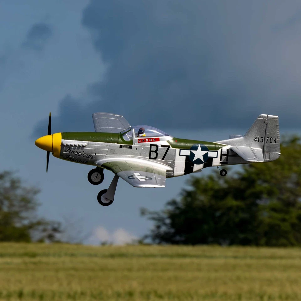 E-flite P-51D Mustang 1.0M BNF Basic with AS3X and SAFE Select EFL02650 - Image 3 of 4