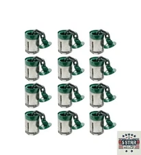 12 pcs Floor Anchor Pots Auto Frame Machines and Pulling Posts Anchoring pots