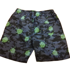 U.S Polo Assn Men's Swim Trunk Shorts Sea Turtles Multi MEDIUM NEW