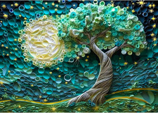Tree of Life Puzzles for Adults 1000 Pieces, Jigsaw Puzzles for Adults 1000 Piec
