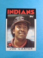 Joe Carter 1986 Topps Baseball Card # 377 J8738
