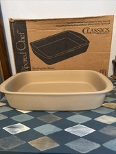 Pampered Chef 10x16x3  Rectangular Stone Bake...