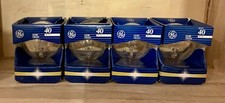 GE Globe 40W Light Bulbs 40 GC Bulb Shape Code 4 Pack