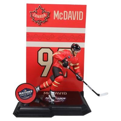 McFarlane Toys - Connor McDavid (Team Canada) NHL 7in Posed Figure 4 (US IMPORT)