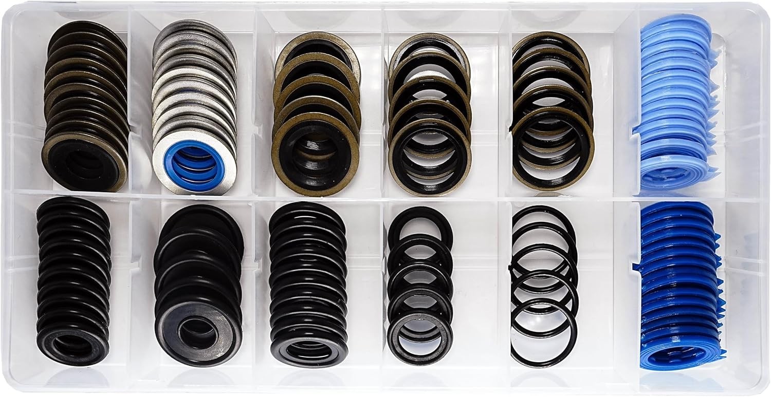 Drain Plug Gasket Assortment Kit Replace