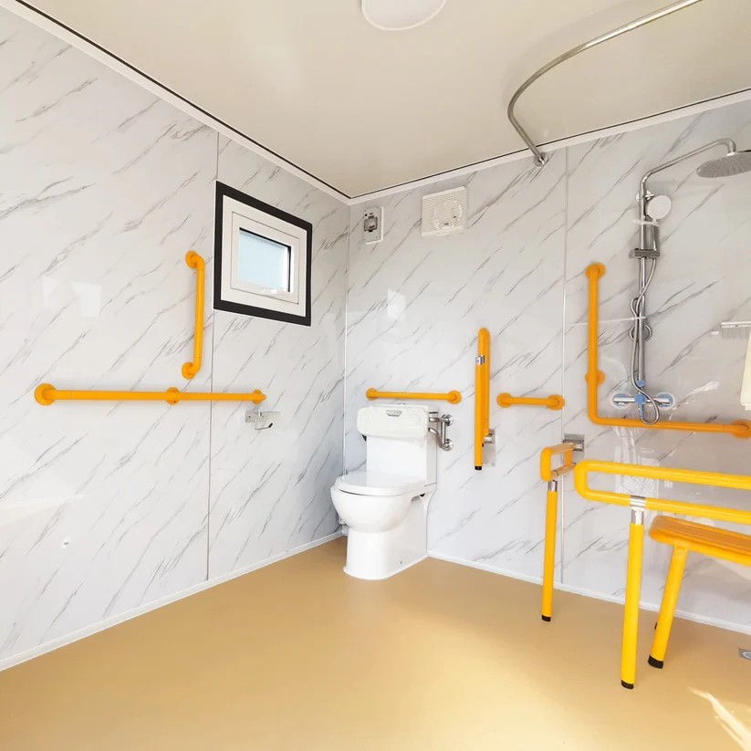Chery Private Toilet 10ft Handicap-Accessible Portable Toilet with Shower
