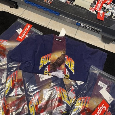 Supreme x Maison Margiela MM6 Split S/S Top “Navy” ✓ MULTIPLE