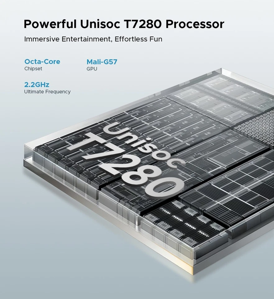 DOOGEE U13 13 inch Tablet with Gemini AI Android 16 Tablet 11000mAh ,32GB+256GB - Image 3 of 4