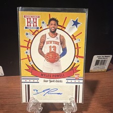 Panini 2020-21 Chronicles Hometown Heroes Rookie Auto Myles Powell #HH-MYP Knic…