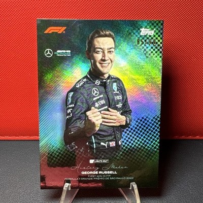 Topps F1 Lights Out 22 George Russell Mercedes AMG Petronas History Maker 85/99