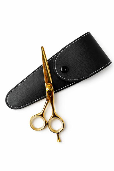 Tijeras de Barberia Profesionales Tijeras de Peluqueria Cortar el Pelo con Funda
