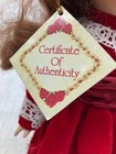 Collector's Choice By Dandee 12" Porcelain Doll In Red Velvet Dress — photo 9