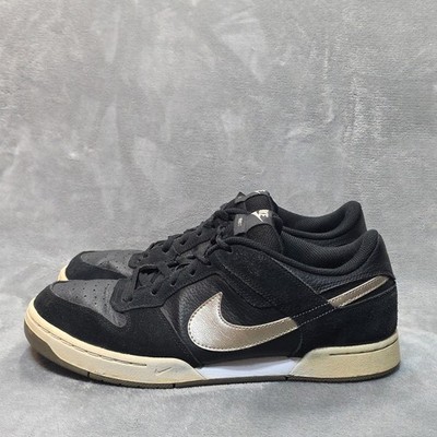 Nike Renzo 2 Men's 11 Black Low Silver Swoosh 454291-008