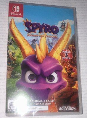 Activision Spyro Reignited Trilogy Nintendo Switch Remastered E10+