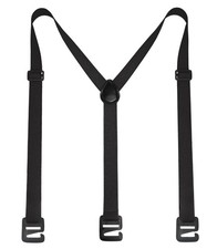 Black Hidden Suspenders for Men Under Clothes Airport Friendly Outdoor Sport ...