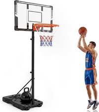 Basketball Hoop Outdoor 3.3-7/10 FT Adjustable Portable Basketball Goal