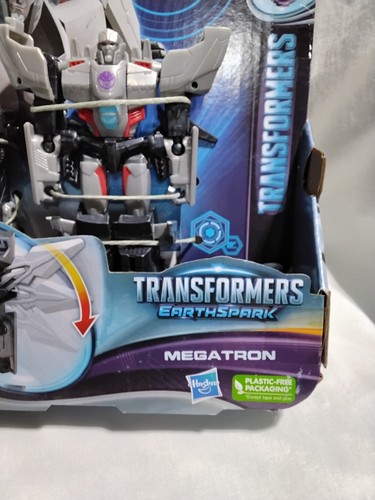 Transformers EarthSpark Warrior Class Megatron Robot Action Figure New - Picture 3 of 8