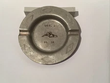 Vintage 1964  Metal Advertising Ashtray  Ford ?
