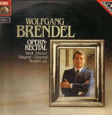LP Verdi / Gounod / Wagner a.o. Opern-Recital - Wolfgang Brendel NEAR MINT