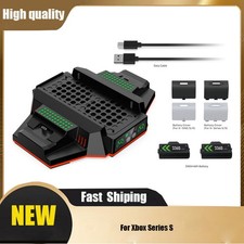 RGB Lighting Vertical Charging Station Stand For Xboxes Series S Cooling Fan HAU