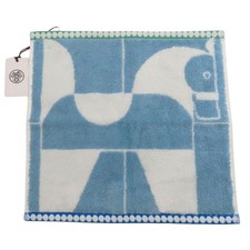 HERMES Carre Animo Block Jacquard Cotton Hand...