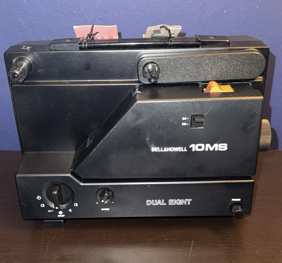 Carrete de película para proyector de películas Bell & Howell 10MS doble de 8 mm incluido como nuevo Foto 3 de 4