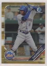 2019 Bowman Chrome Prospects Gold Refractor 34/50 Hansel Moreno #BCP-197 0nr3