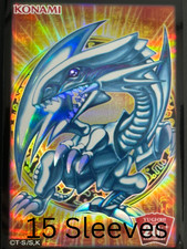 Yu-Gi-Oh! OCG - Blauäugiger Weißer Drache / Blue-Eyes White Dragon Hüllen 15x