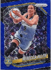 Rebecca Allen 2025 Panini Prizm WNBA #67 Blue Velocity Prizms