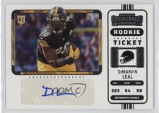 2022 Panini Contenders Rookie Ticket Variation DeMarvin Leal #189 Auto 13hf