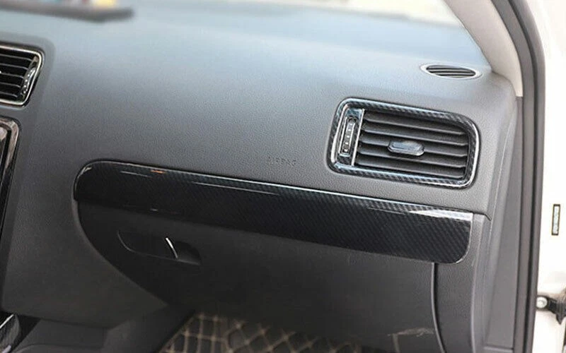 Полоса из углеродного волокна для средней консоли приборной панели для Volkswagen Jetta MK6 2015–2018 годов - Изображение 4 из 4