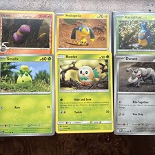 Lot Of 6 Rare Yuka Morii Pokemon Cards One Holo Delta Species Ekans