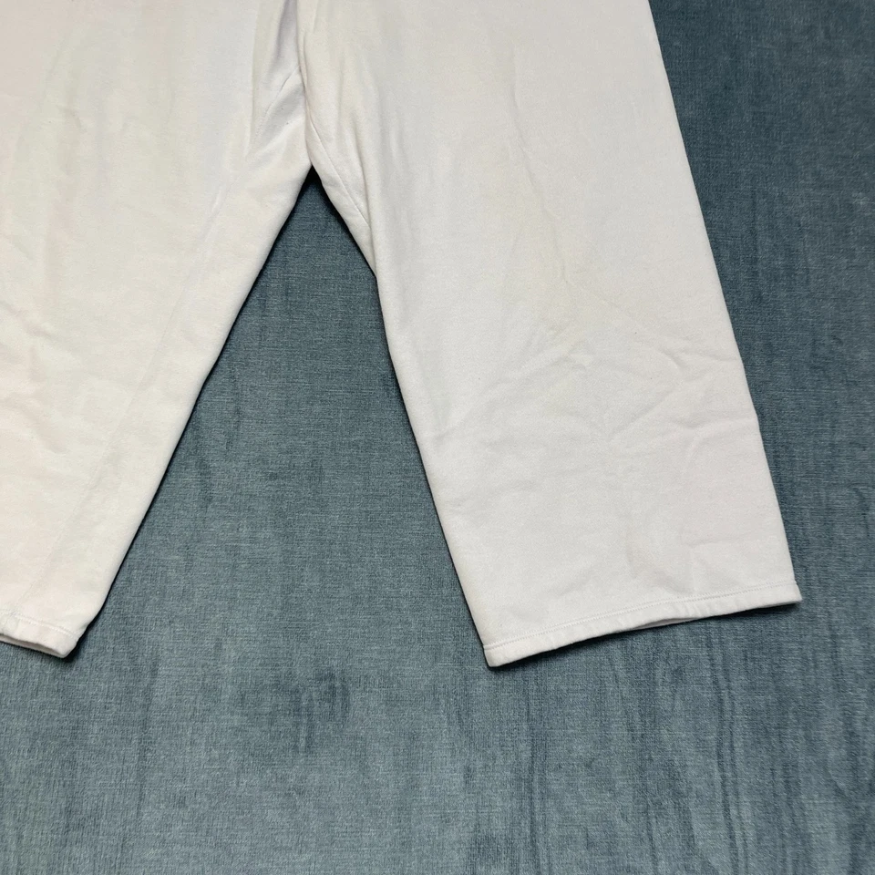 Pantalones Cortos Calvin Klein Para Mujer Grandes Blanco Vellón Marca Logo Rendimiento Foto 2 de 4