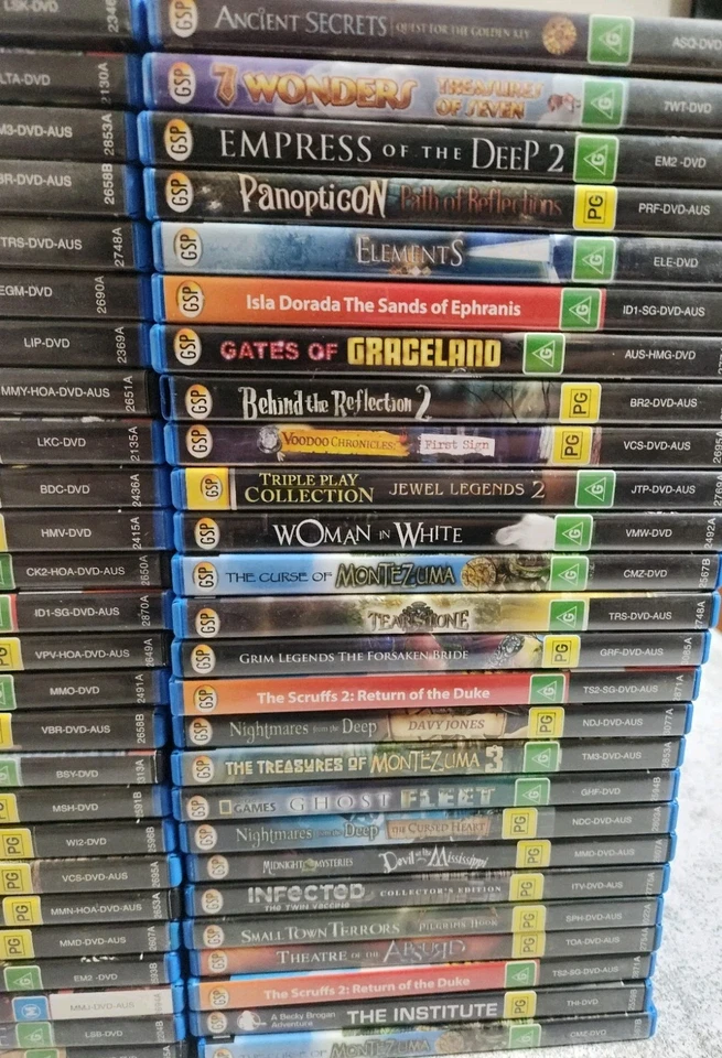 Bulk GSP PC Hidden Object Puzzle Mystery Games GSP x 52 Games - Image 3 of 4