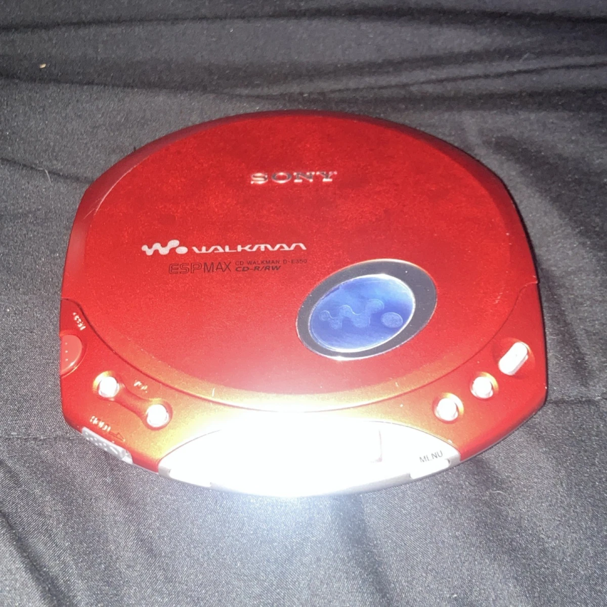 SONYのWALKMAN RED Walkman Sony Wm-2 Vermelho - Fone E Suporte - Funciona Tudo