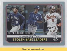 2020 Big League Leaders Rainbow Foil Jonathan Villar Adalberto Mondesi READ 06bg