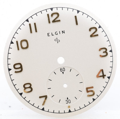NOS ELGIN VINTAGE WRIST WATCH DIAL, 27.73mm (EN)