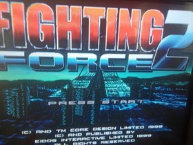 CIB Fighting Force 2 (Sega Dreamcast, 1999) Complete *TESTED*