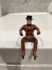 HOTWHEELS   RRRUMBLERS BROWN TOP HAT  RIDER