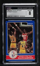 1984 Star Awards Banquet Ralph Sampson #3 CGC 8 HOF x0o