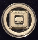 Geiger Edelmetalle 999 Fine Silver 5G Square Bar in Capsule