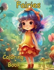 Fairies Coloring Book Paperback or Softback 