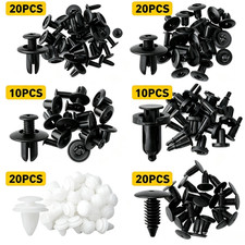100pc Retainer Body Clips Bumper Rivet Retainer Trim Molding Push Pin Clips Kit