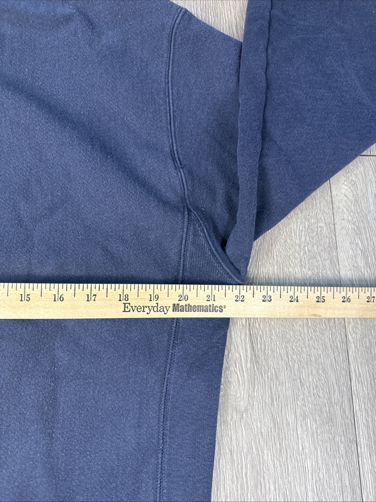 Champion Vintage Reverse Weave Adirondacks Lake Placid Hoodie Navy Blue Medium image 9