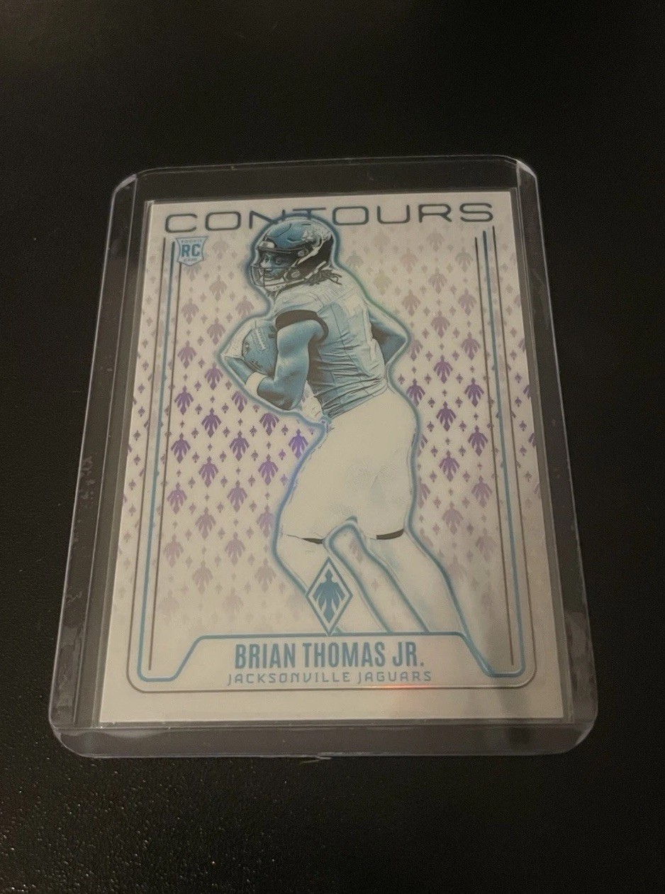 2024 Panini Phoenix - Contours Brian Thomas Jr. #CON-BTJ Purple (RC)