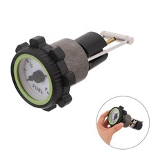  Mechanical Gas Cap Gauge: 45mm Precision Display Fuel Cap Gauge Replacement for