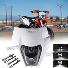 E- Nummer LED Scheinwerfer Lampen Maske for KTM EXC FREERIDE SMC Enduro 690