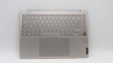 Lenovo Yoga 9 14IRP8 Palmrest Cover Touchpad Keyboard Spanish Oatmeal 5CB1K62482