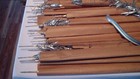 ALUMINUM SILVER SPARKLER CHRISTMAS TREE  VINTAGE 127 LIMBS , PARTS PRE ZIP CODE  — photo 8
